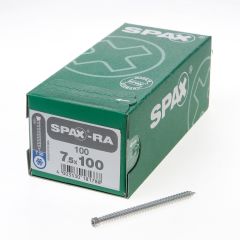 SPAX-RA KOZIJNSCHROEVEN TORX CILINDERKOP T30 7.5 X 100MM
