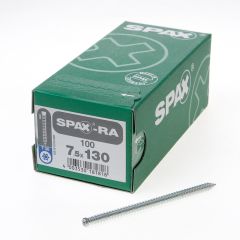 SPAX-RA KOZIJNSCHROEVEN TORX CILINDERKOP T25 7.5 X 130MM