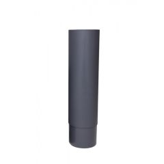 VERLENGSTUK VOOR ROSS VENTILATIESCHACHT 125MM, KLEUR DONKERGRIJS, LENGTE 450MM