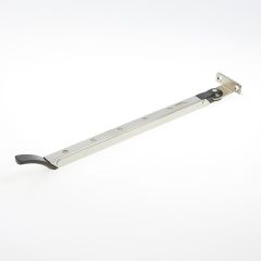 AXA RAAMUITZETTER HABILIS LENGTE 355MM BUITENDRAAIEND RVS ZWART VOOR DRAAIRAAM 2635-30-81/E