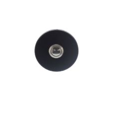 BELDRUKKER ROND VERDEKT ø53X10 RVS/MAT ZWART BELDRUKKER ROND VERDEKT ø53X10 RVS/MAT ZWART