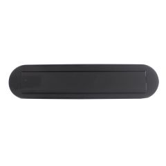 INTERSTEEL BRIEVENBUS OVAAL MET KLEP/REGENRAND ZWART