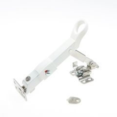 AXA COMBI RAAMUITZETTER AXAFLEX SECURITY AFSLUITBAAR RVS WIT ZWART 2660-20-74/E