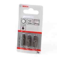 BITSKAART INBUS 5MM BLISTER VAN 3 BITS