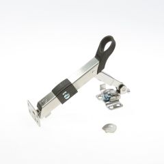 AXA COMBI RAAMUITZETTER AXAFLEX SECURITY AFSLUITBAAR RVS ZWART 2660-20-81/E