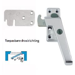 AXA VH RAAMSLUITING 3320 RECHTS F1 CILINDER + SLUITHAAK