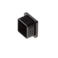 VIERKANTE INSTEEKDOP ZWART 30X30MM (BU.WERKS)