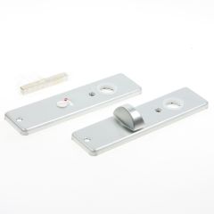 HOPPE KORTSCHILD, ALUMINIUM 202KP WC8X63 ZILVER