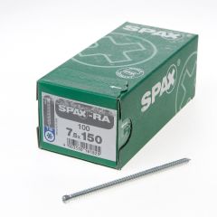 SPAX-RA KOZIJNSCHROEVEN TORX CILINDERKOP T30 7.5 X 150MM