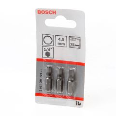 BITSKAART INBUS 4MM BLISTER VAN 3 BITS