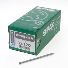 SPAX-RA KOZIJNSCHROEVEN TORX CILINDERKOP T30 7.5 X 120MM