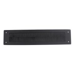 INTERSTEEL TOCHTWERING RECHTHOEK RVS/MAT ZWART