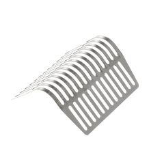 SPOUWSAFE ACHTERVOEGROOSTER RVS 7CM