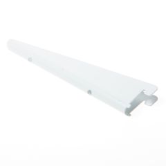 ELEMENT DRAGER DUBBEL 1-HAAKS SYS 32 STAAL WIT 17CM 10202-00010