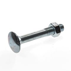 SLOTBOUT MET MOER VERZINKT M12 X 90MM
