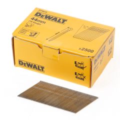 DEWALT INOX SPIJKERS ZONDER KOP 44MM 16 GAUGE 20° VOOR DC618 DOOS MET 2500 SPIJKERS