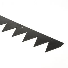 SECUMAX ANTI-KLIMSTRIP, VLAK, VAN STAAL, KLEUR ZWART, LENGTE 1000MM, HOOGTE 85MM
