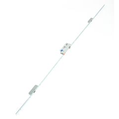 KFV SLEUTELBEDIEND MEERPUNTSLUITING AS2502 VOORPLAAT 24MM PC 72MM DOORNMAAT 55MM 2400MM SKG**