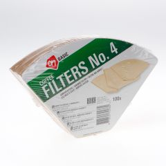 AH FILTERZAKJES NO.4 PAK VAN 100 ZAKJES