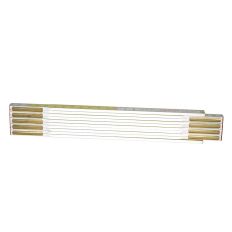 STANLEY DUIMSTOK HOUT 2M - 15MM GEEL/WIT