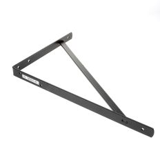 PLANKDRAGER STAAL ZWART GELAKT 330X495 SCHOOR