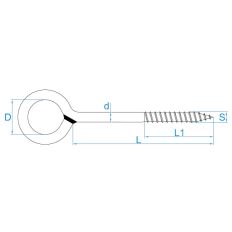 SCHROEFOOG GEG. 80X7.80X22MM