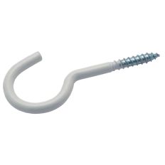 SCHROEFHAAK IJZER WIT EPOX 3.45X30/50 X 14MM (100ST)