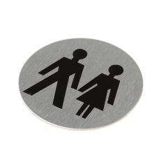 PICTOGRAM RVS ZELFKL.75MM DAMES/HEREN