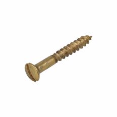 HOUTSCHROEF DIN95 MESSING 5,0 X 70MM (200ST)