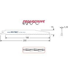 RECIPROZAGEN RC350 / 3456XF (VPE 5 STUKS)