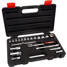 DOPSLEUTELSET 3/8" 4TECX 21DLG