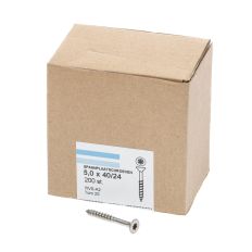 SPAANPLAATSCHROEF RVS-A2 PK TX-25 5.0X40/24 (200)