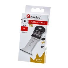 QBLADES ZAAGBLAD STANDAARD 15TPI 42X78MM HCS SLM02-5ST