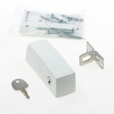 AXA OPLEGSLOT AUTOMATIC WIT KUNSTSTOF SKG** 3016-00-98/G