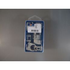 BUISKLEMZADEL PROFILE 3/4" GRIJS (10ST)