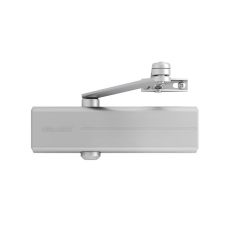 ASSA ABLOY DEURDRANGER DC140 EN 2/3/4 MET ARM ZILVER