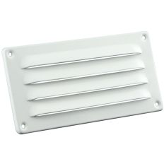 ALU SCHOEPENROOSTER 180X90MM WIT