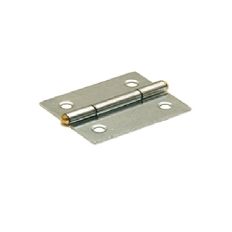 DX SMAL SCHARNIER 40X32 MM VERZINKT VASTE MESSING PEN