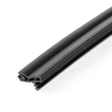 Deventer deurafdichtingsprofiel S-5767 close-up, zwarte 23–25mm afdichtingsstrip