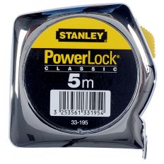 STANLEY ROLBANDMAAT POWERLOCK 5M - 25MM