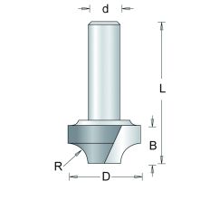 HM AFRONDFREES D=9.5 R=2.5 D=6