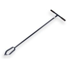 GRONDBOOR 10 CM GESMEED BLAUW