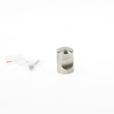 OXLOC KNOP ROND RVS 20MM