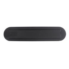 INTERSTEEL BRIEVENBUS OVAAL MET KLEP/REGENRAND ZWART