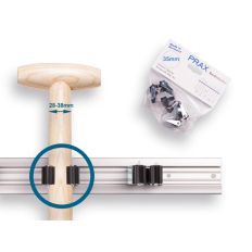 PRAX STEELKLEM ROND 35 MM PRIJS PER TWEE STUKS IN BLISTERVERPAKKING