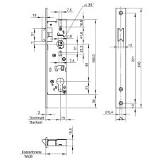 WILKA SMALSLOT RVS LOOP 138F-35 LS / RS