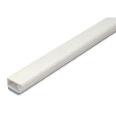DEKSELKANAAL 15X10MM WIT+TAPE 2 METER RAL9010