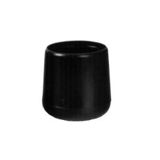 OMSTEEKDOP ZWART ROND 16MM