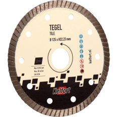KELFORT DIAMANTZAAGBLAD TEGELS 125MM