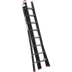 REFORMLADDER KELFORT MAGNUS ZWART 3X8